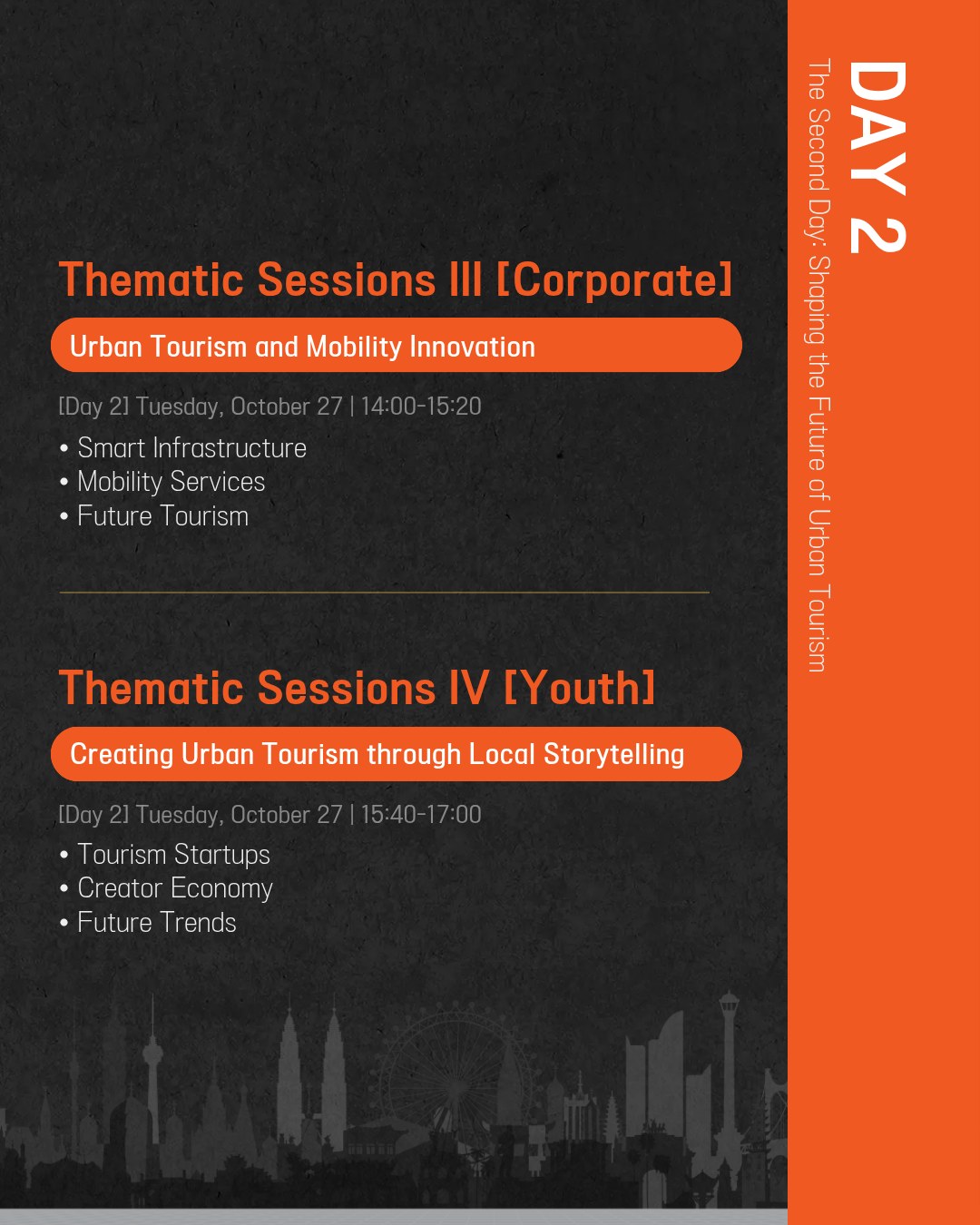 The 2nd Global City Tourism Summit: Main Sessions 4